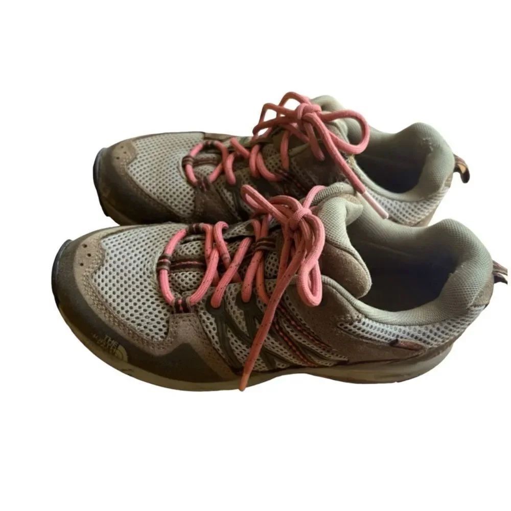 The North Face Storm Fastpack WP Brown Pink Athletic Shoes Sneakers sz 6.5